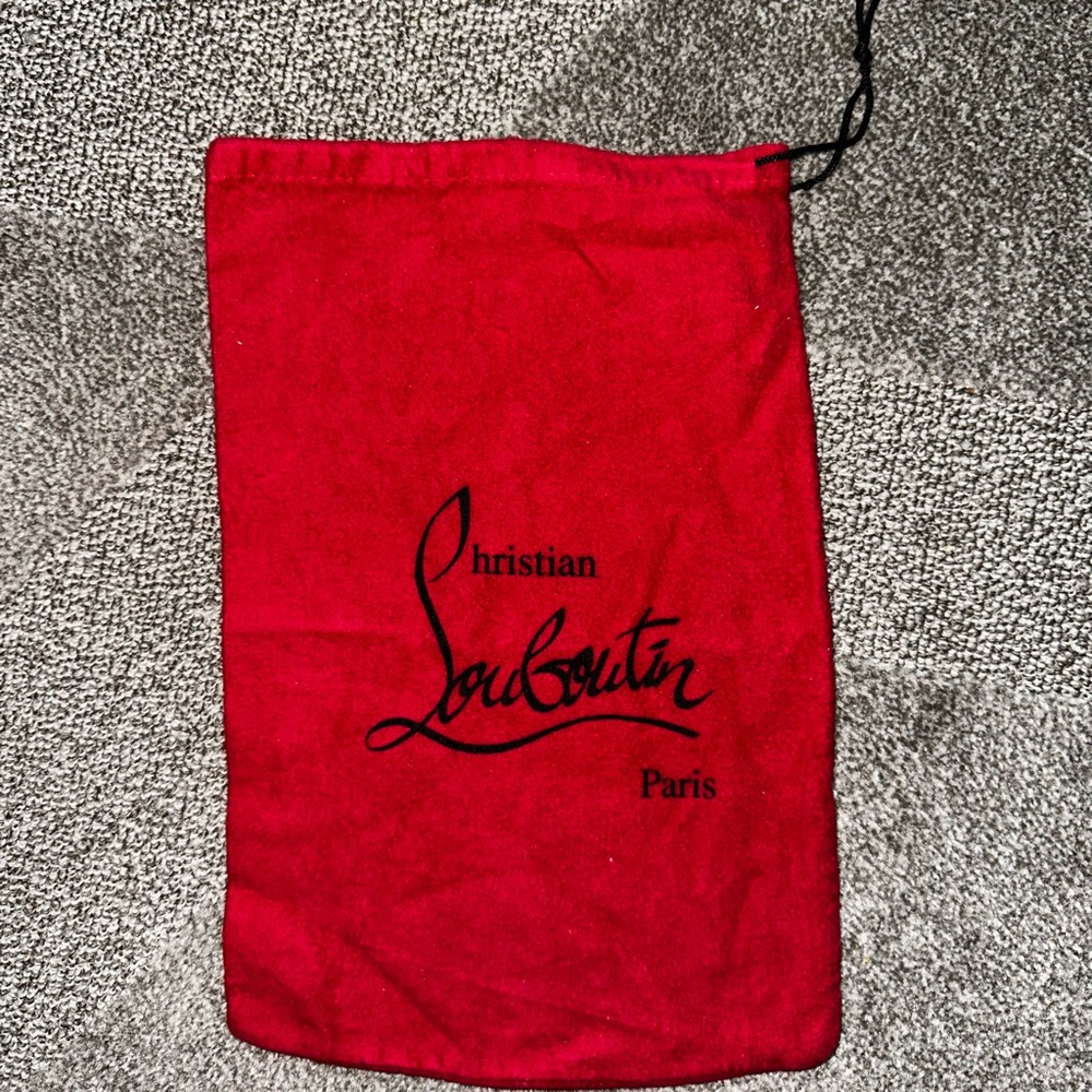 Christian Louboutin RED Shoe Bag